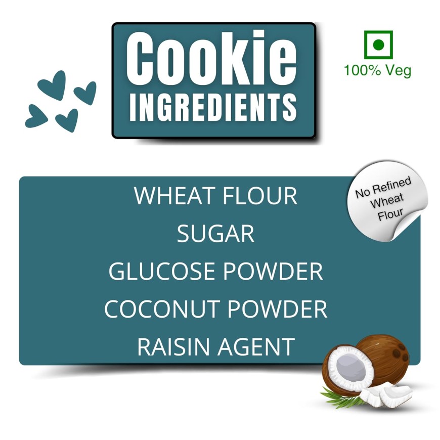 Dough Master Flavour Cookies Coconut Biscuit