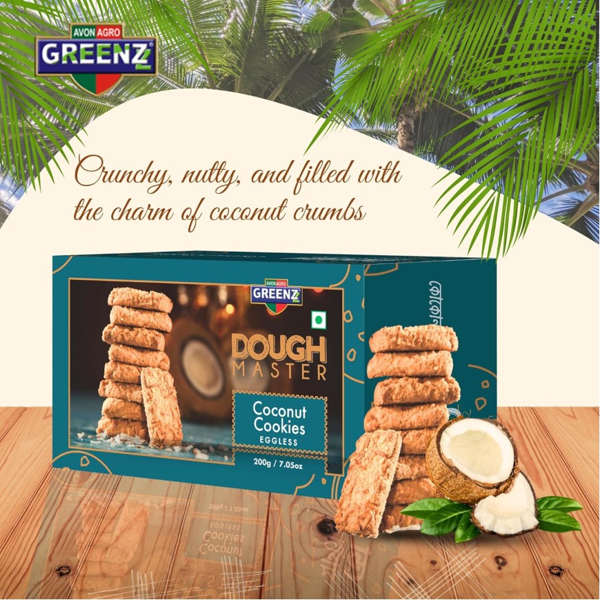 Dough Master Flavour Cookies Coconut Biscuit