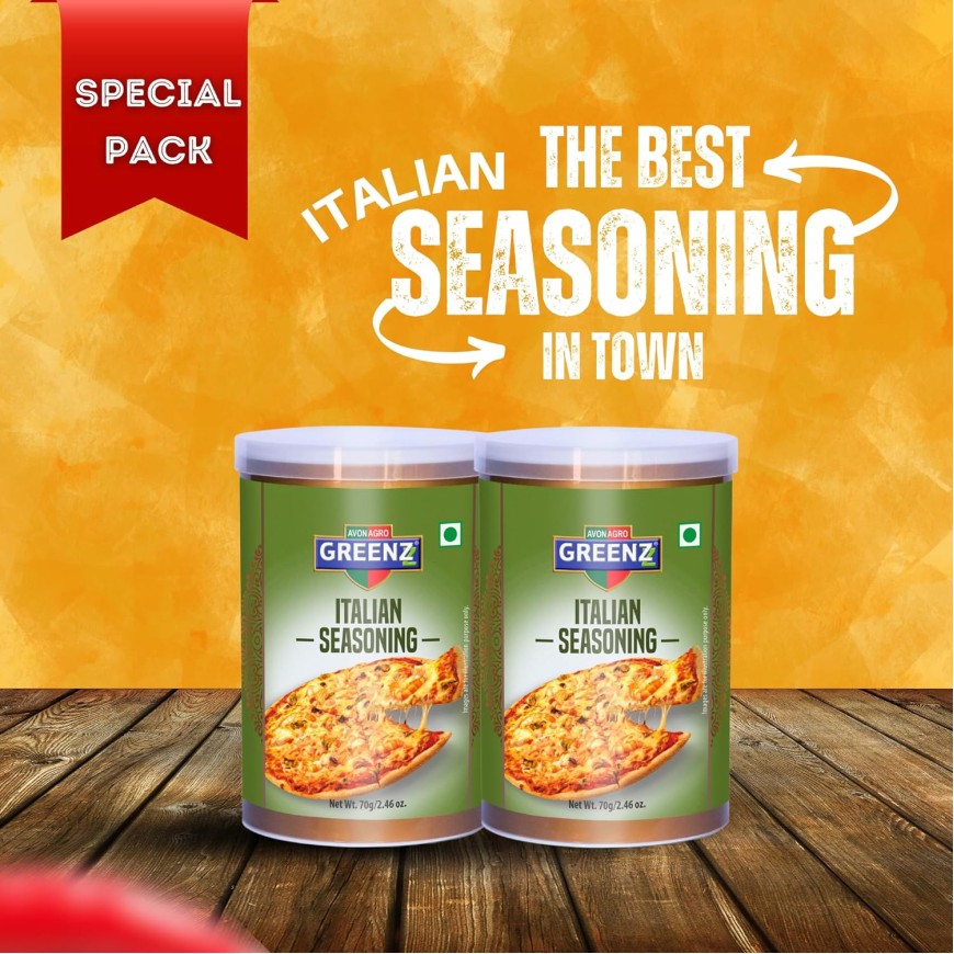 Combo Pack Italian Seasoning Pack Of 2X70 = 140 Gm