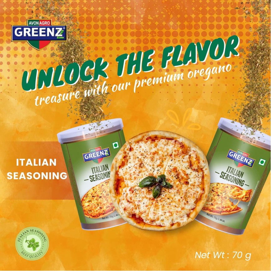 Combo Pack Italian Seasoning Pack Of 2X70 = 140 Gm