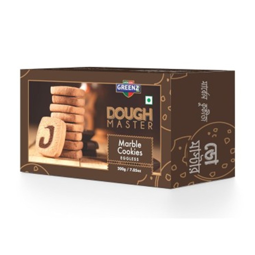 Dough Master Flavour Butter Cookies Biscuit Marble 200Gm