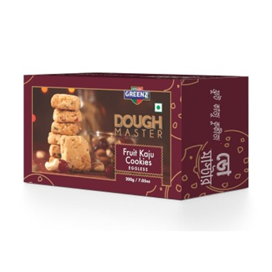 Dough Master Flavour Cookies Biscuit Diwali Gift Pack Fruit Kaju Cookies